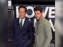 Paul Rudd And Nick Jonas Step Out In Style For Power Ballad Screening: Video