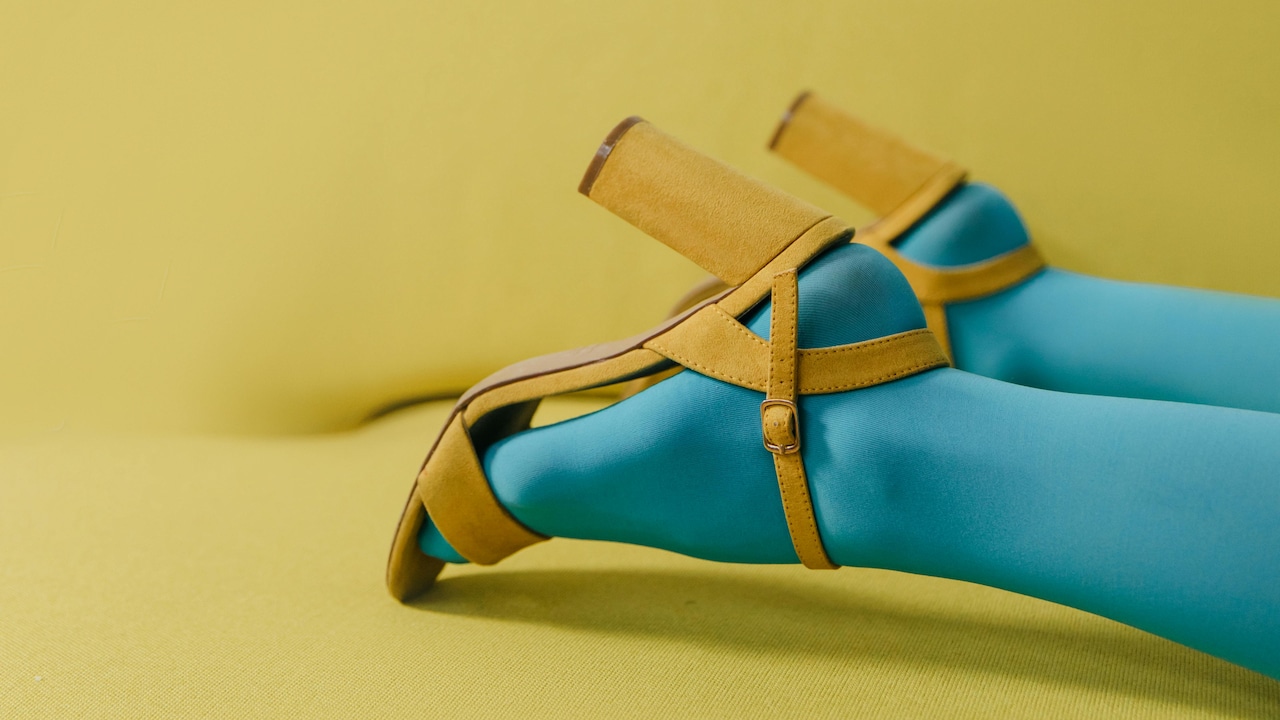 Block heels elevate festive dressing without giving you pain and discomfort