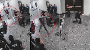 New CCTV Footage Released Of Gunman Breaking Through Security At White House Event