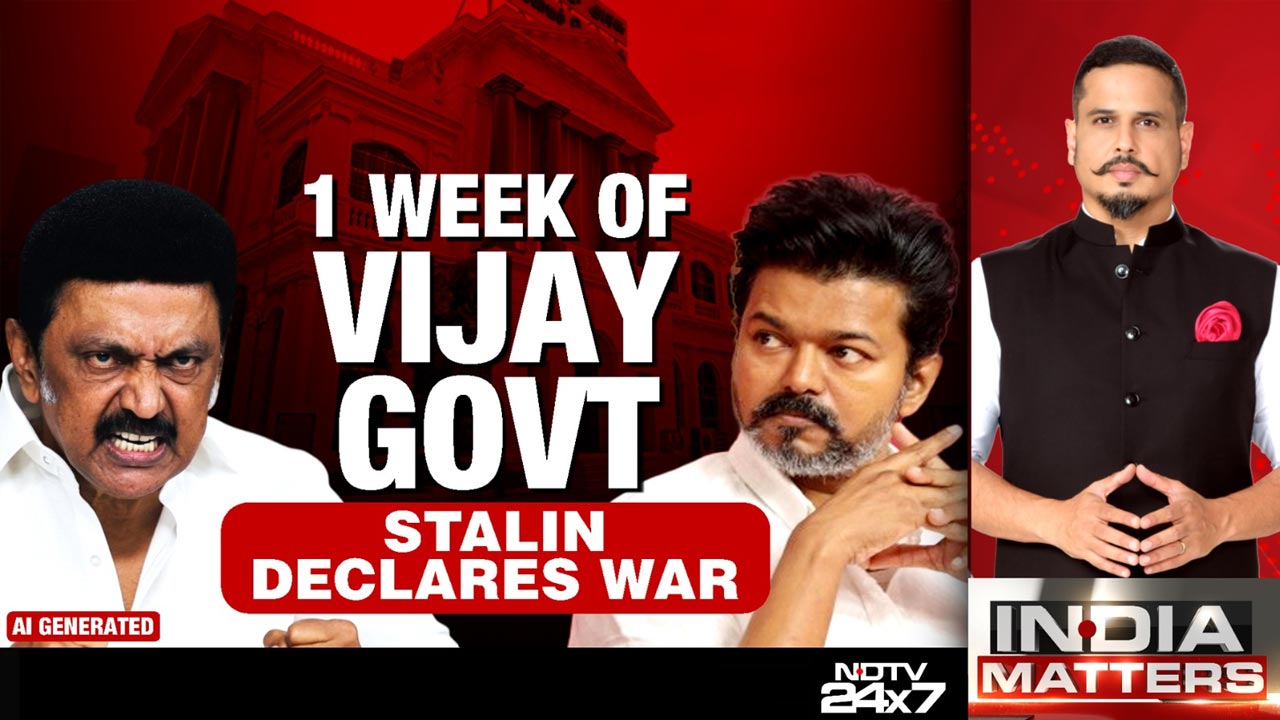 MK Stalin vs Vijay: Tamil Nadu Politics Heats Up