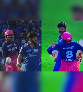 Watch: Ravindra Jadeja Mocks Shardul Thakur After Smashing Pacer For Boundaries During MI vs RR Game