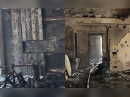 Charred Bodies, Debris: Video Shows Grim Aftermath Of Delhi Building Fire