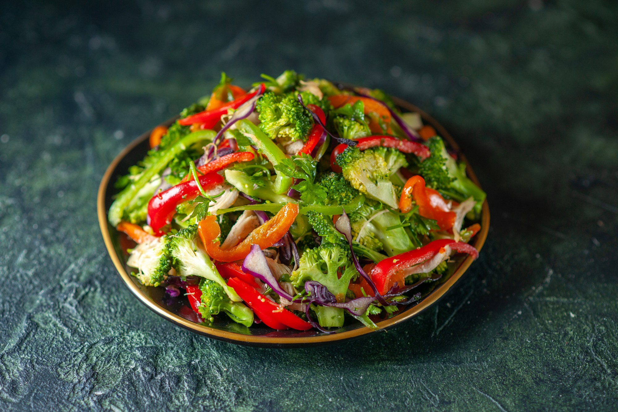 Raw salads can irritate the gut if they are eaten in peak summers