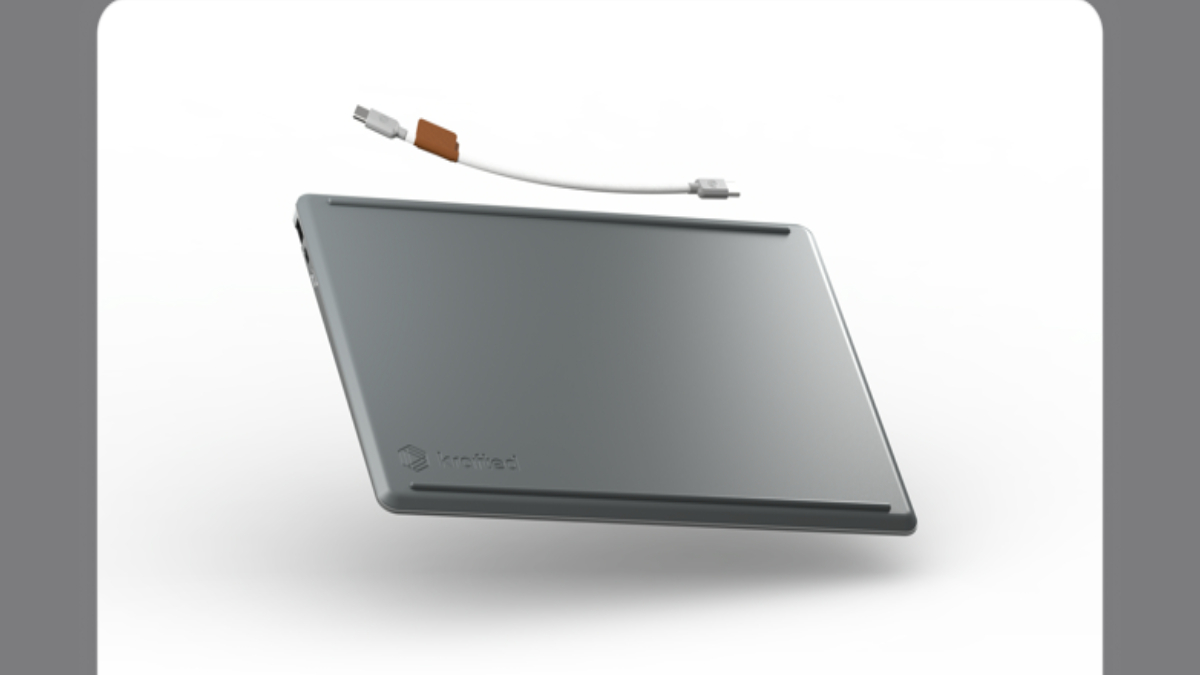 यह लैपटॉप नहीं, पावरबैंक है! Krafted Edge लाई लैपटॉप चार्जिंग के लिए 20,000mAh का 65W पावरबैंक, जानें सबकुछ