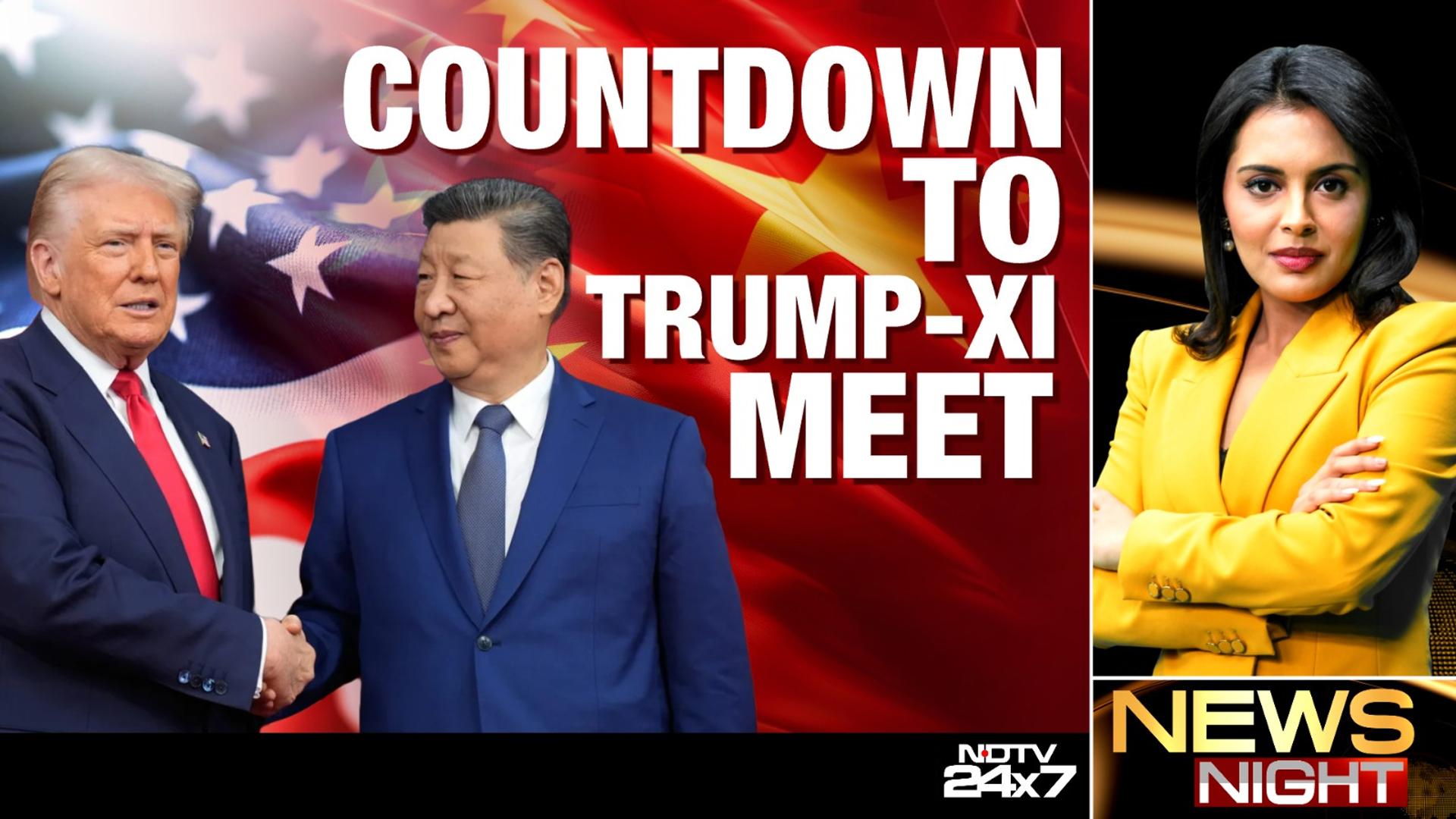 Trump Lands in Beijing Amid Iran Crisis | Xi Draws "4 Red Lines"