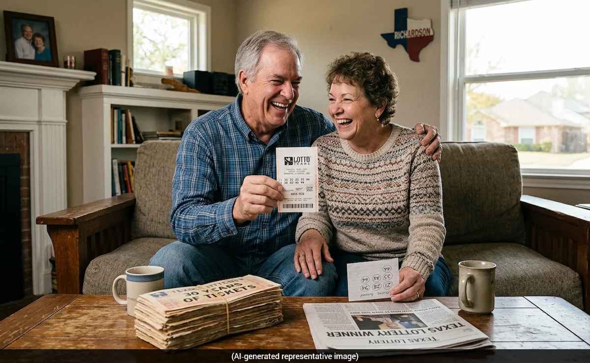US Couple Wins Rs 390 Crore After 30 Years Of Playing The Lottery