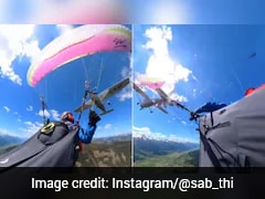 Plane Hits Paraglider Mid-Air, Tears Through Canopy In Shocking Video