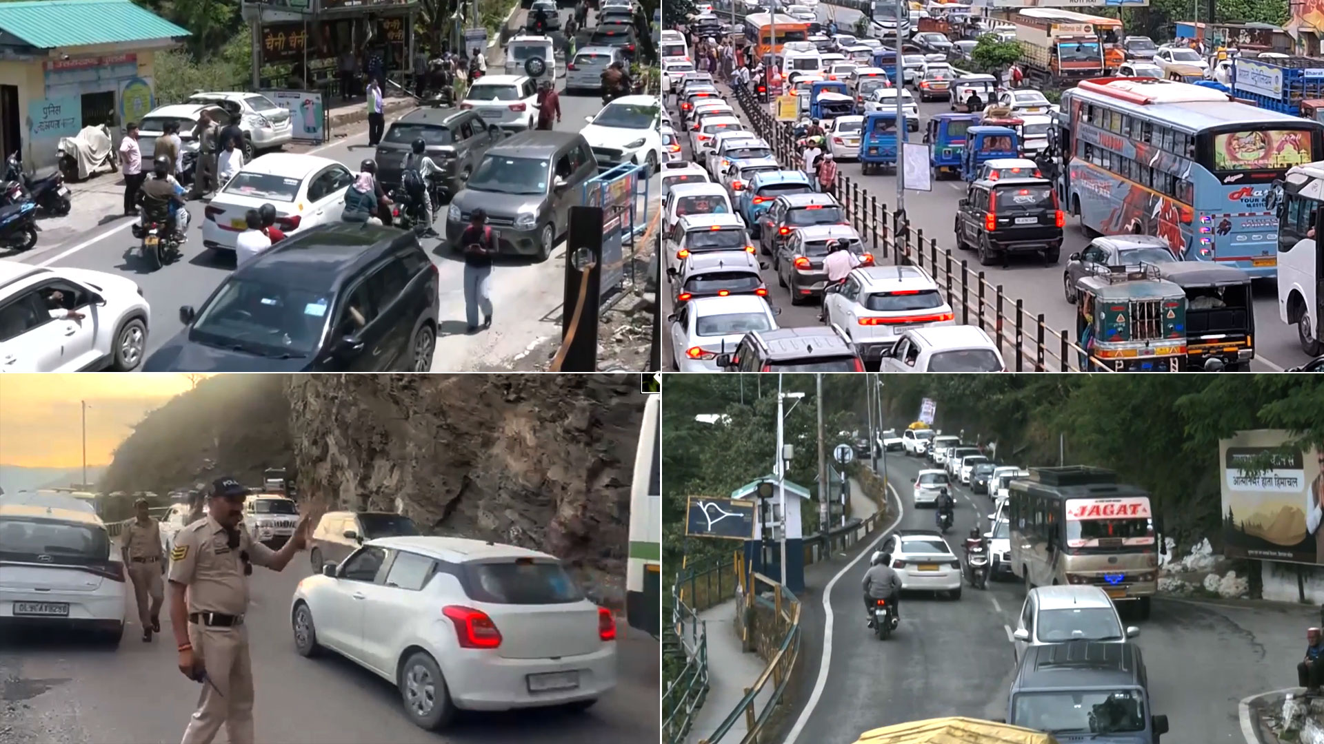 Watch: Tourist Rush Chokes Roads In Uttarakhand, Himachal Pradesh Amid Heatwave