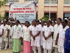 International Nurses Day Observed At Thoothukudi Medical College With Awareness Rally