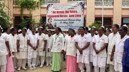 International Nurses Day Observed At Thoothukudi Medical College With Awareness Rally