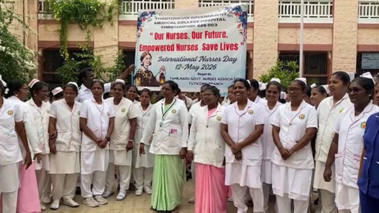 International Nurses Day Observed At Thoothukudi Medical College With Awareness Rally