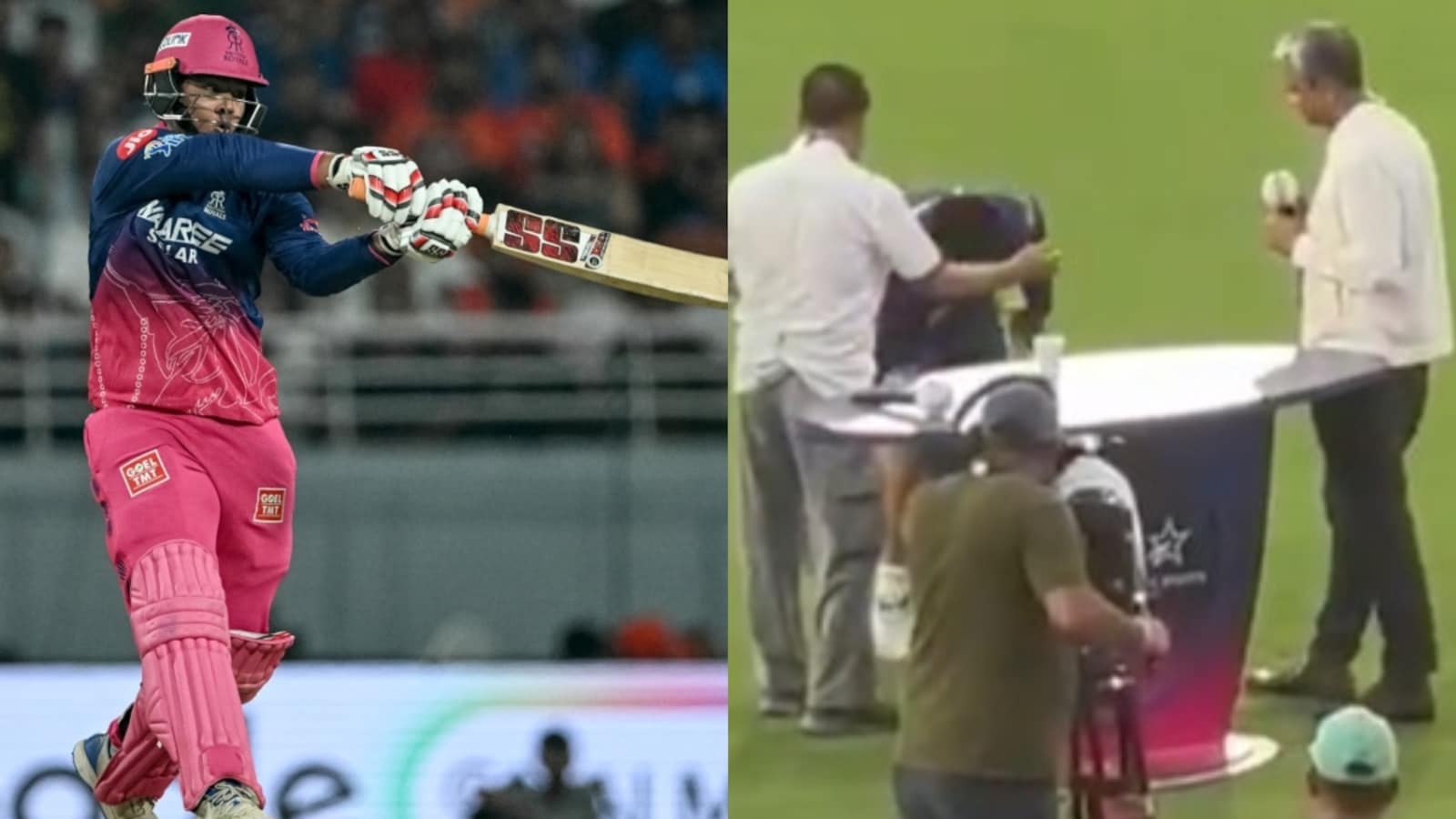 Vaibhav Sooryavanshis Respectful Gesture For Sunil Gavaskar Wins Hearts - Video