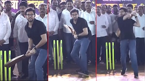 WATCH: Aaditya Thackeray Tries His Hand At Cricket During Pune Event