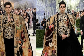 Met Gala 2026 : राजा रवी वर्मांच्या चित्रातून प्रेरणा घेत साकारली कलाकृती; मेट गाला 2026 मध्ये करण जोहरची जबरदस्त एन्ट्री