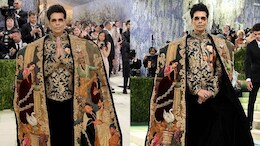 Karan Johar Debuts Raja Ravi Varma-Inspired Look At Met Gala In Manish Malhotra Stunner