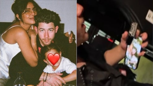 Video: Nick Jonas's Phone Wallpaper Featuring Priyanka Chopra And Malti Marie Goes Viral
