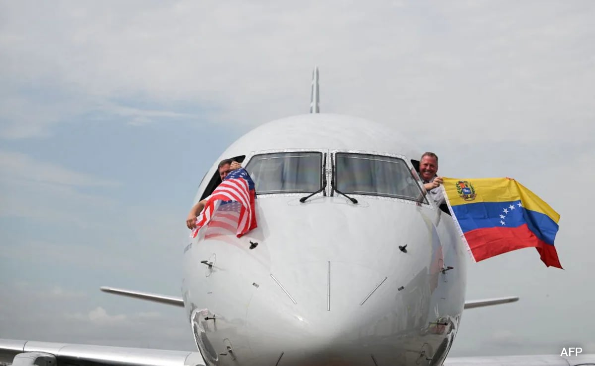 First Direct US-Venezuela Flight In Years Arrives In Caracas