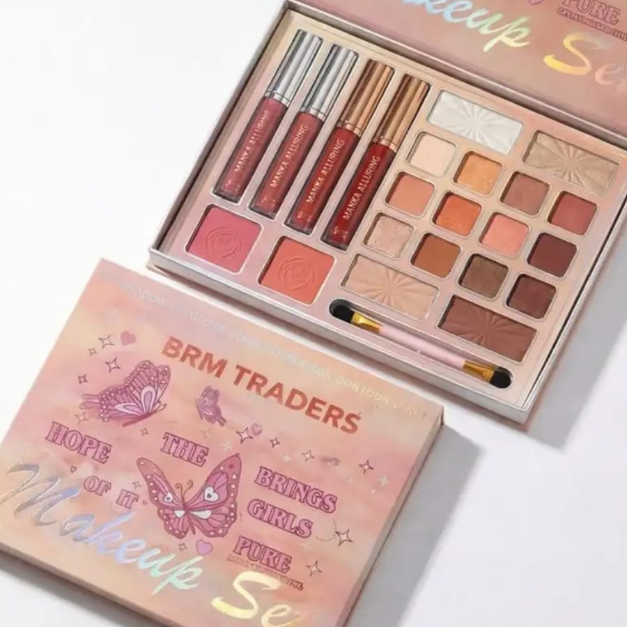 Click to buy FRIPPE Opal Shine Deluxe Eyeshadow Palette With Clear Mirror Sparkle Matte Beauty Pack 20 g (Multicolor)