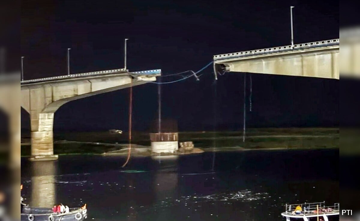 Portion Of Bridge Over Ganga Collapses In Bihar's Bhagalpur, Probe Ordered