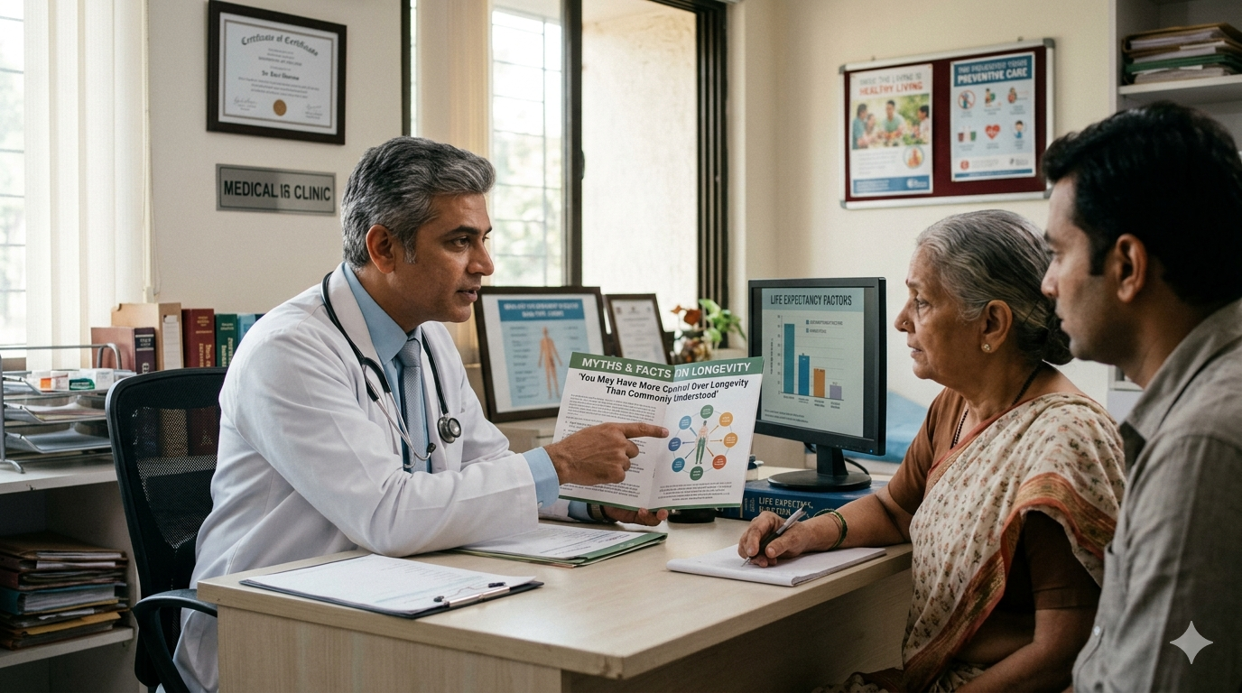Emerging research suggests people may have more control over healthy ageing