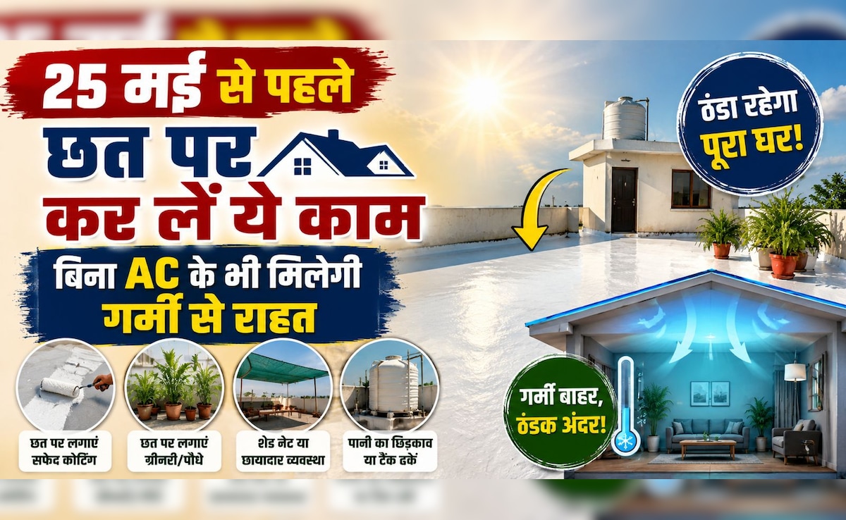 AC नहीं है? नौतपा में छत को ठंडा रखने के 4 आसान और सस्ते तरीके — WellsTrack