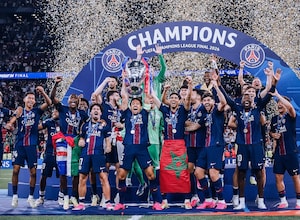 French Capital Hosts Paris Saint-Germain Parade After Clashes Marred Champions League Win