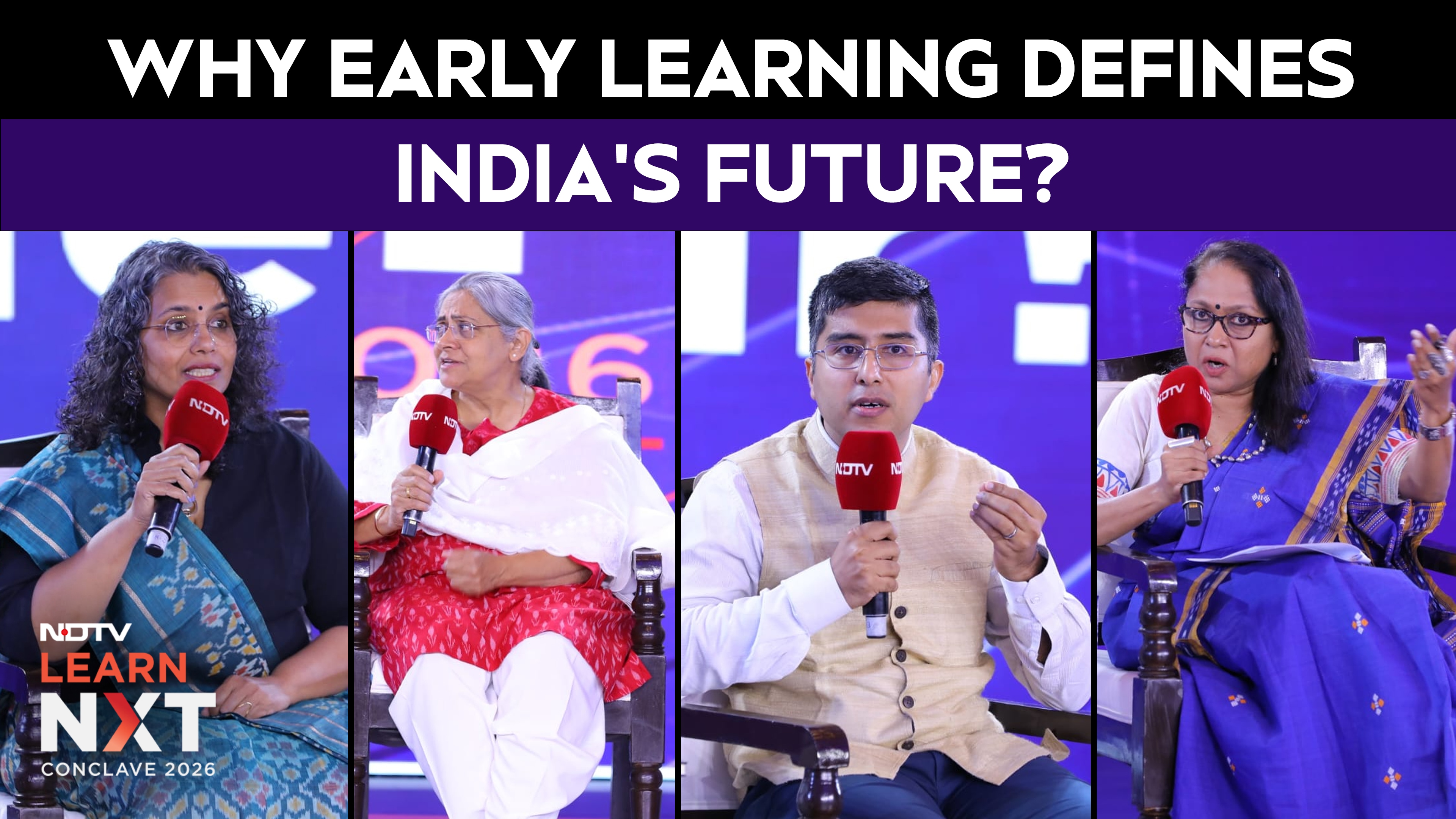 Early Childhood Education In India | The First Years Matter Most | NDTV Education Conclave