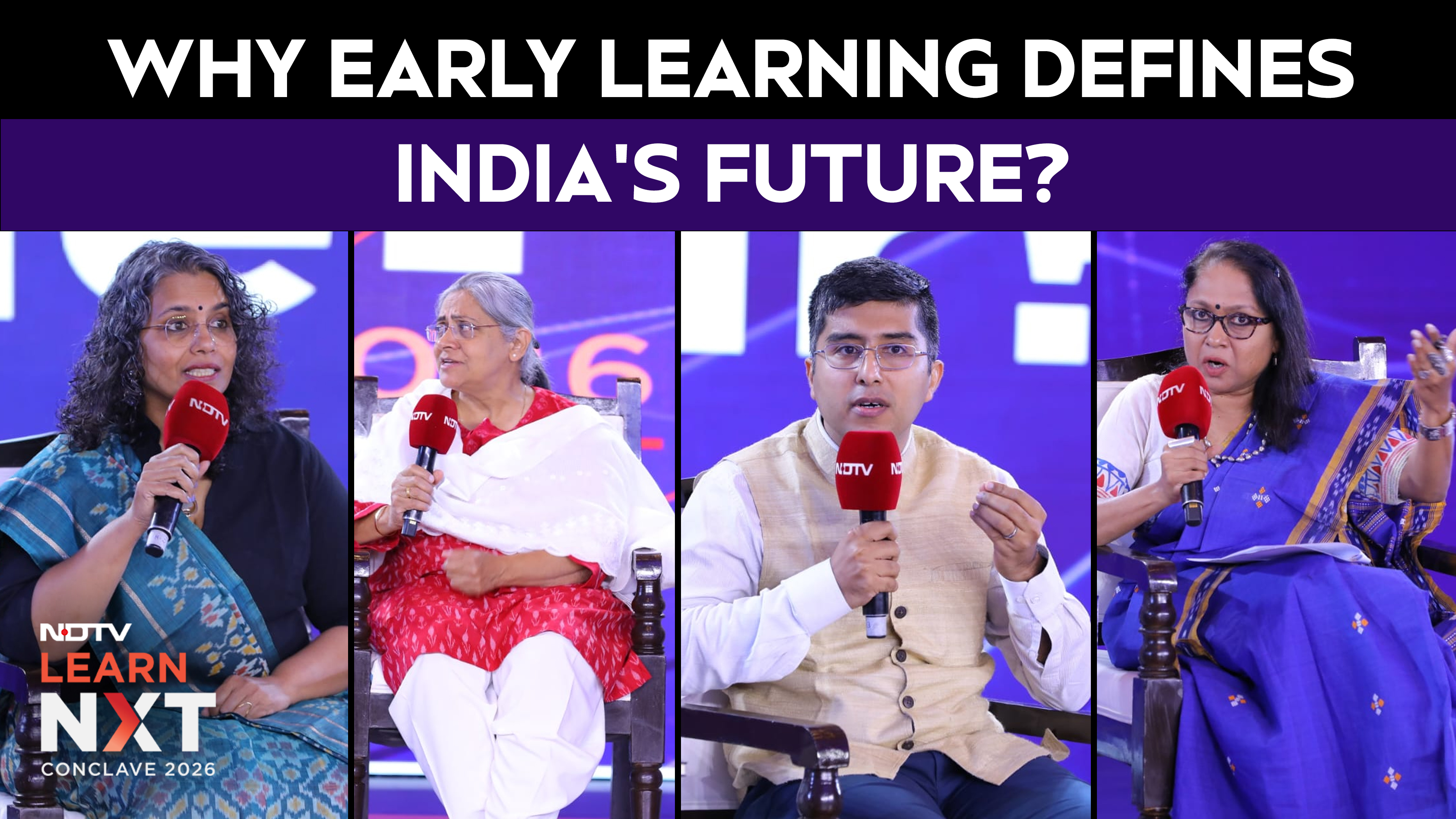 Early Childhood Education In India | The First Years Matter Most | NDTV Education Conclave