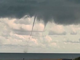 Watch: Rare Waterspout Forms Off Odisha's Puri Coast, Stuns Tourists