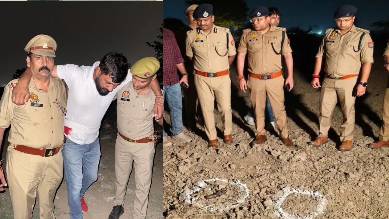 Ghaziabad Encounter: गाजियाबाद में कैश वैन लूटकांड के दो बदमाश मुठभेड़ में ढेर, जुबैर-समीर पर घोषित था 1-1 लाख रुपये का इनाम
