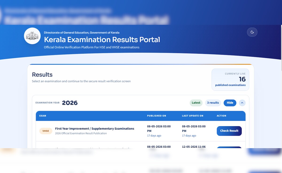 Kerala Plus Two Result 2026 OUT Today @ 3PM: Check Direct Link, Steps To Download +2 Marks Memo Here