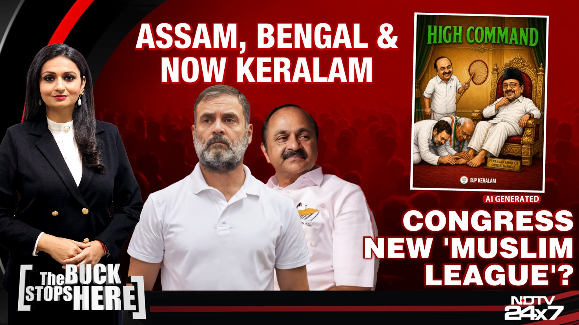 Did Congress Pick Kerala CM Under IUML Pressure? BJP vs Congress Battle Explodes