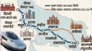 दिल्ली से 2 घंटे में लखनऊ, 4 घंटे में वाराणसी, रेलवे का हाईस्पीड प्लान, नोएडा समेत यूपी के 14 शहरों को फायदा&nbsp;