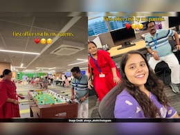 वीडियो कॉल से ऑफिस तक...मां-बाप को अपना काम दिखाते हुए छलके बेटी के आंसू, देखें ये VIRAL VIDEO