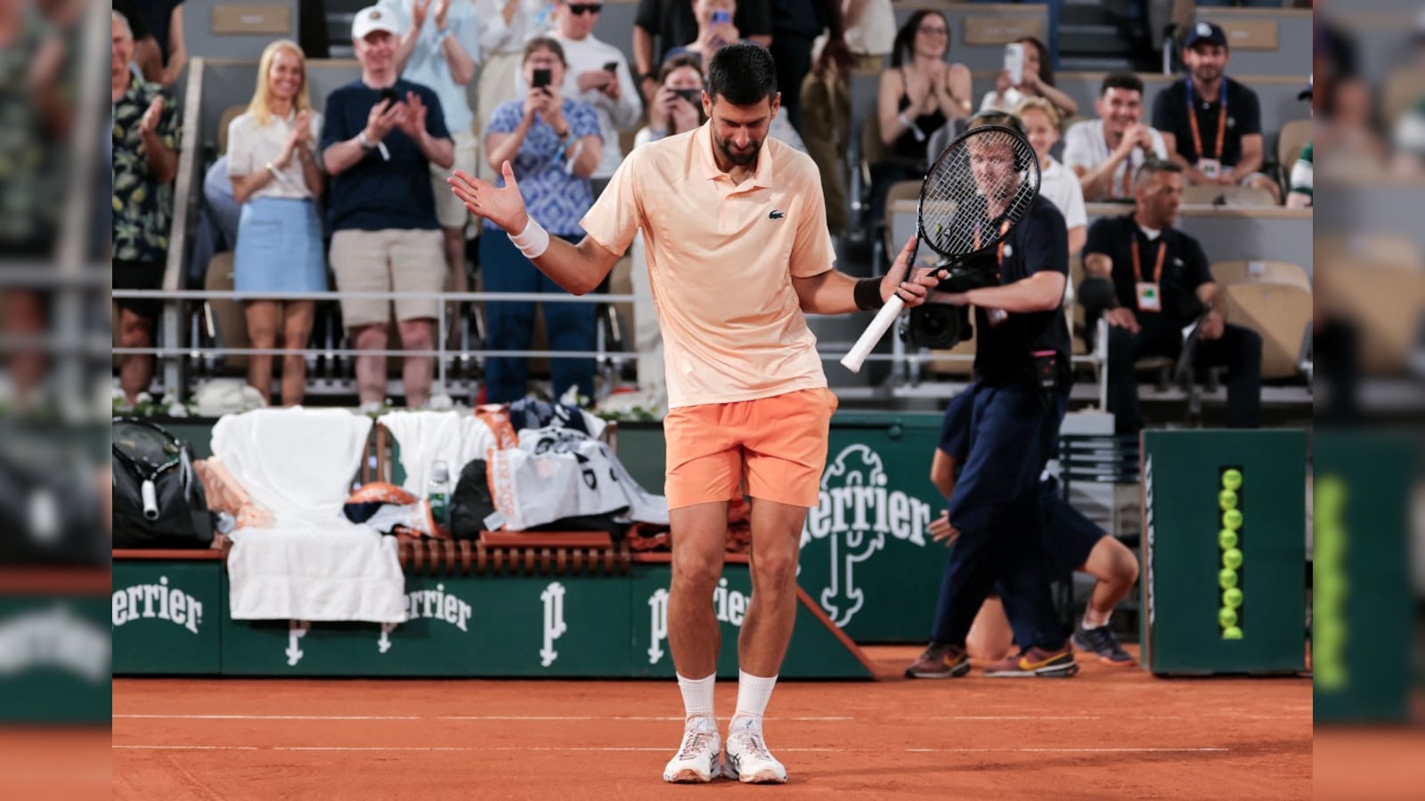 Novak Djokovic Comes From Behind To Keep Roland Garros Bid Alive