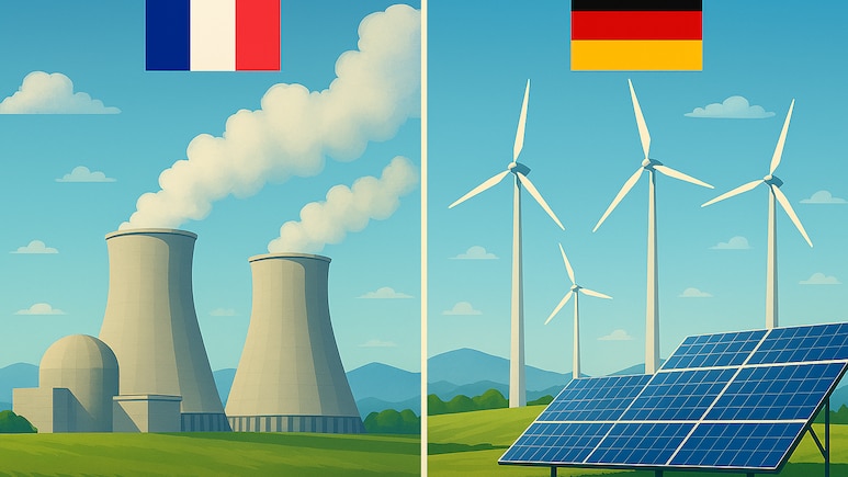 A Tale Of Two Countries: France's Nuclear Bet vs Germany's Renewable Push