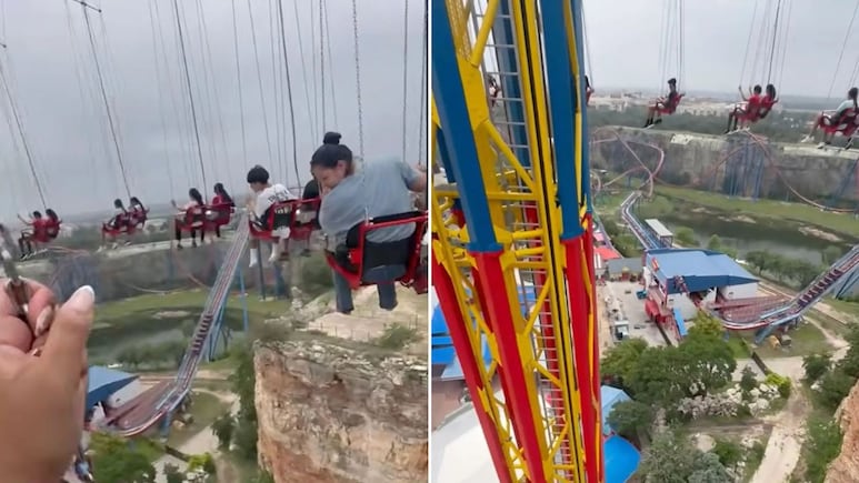 US Theme Park Ride Halts At 200 Feet Because Of A Phone, Riders Left Hanging Mid-Air