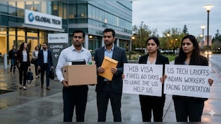 'Find Work In 60 Days Or Leave US': Layoffs Put Indian Techies In A Pickle