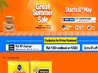 Amazon Great Summer Sale 2026: 8 मई से आ रही Amazon की बड़ी सेल, Samsung, Asus, Boat जैसे ब्रांड्स पर धांसू ऑफर्स