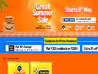 Amazon Great Summer Sale 2026: 8 मई से आ रही Amazon की सेल, Samsung, Asus, Boat जैसे ब्रांड्स पर धांसू डील्स