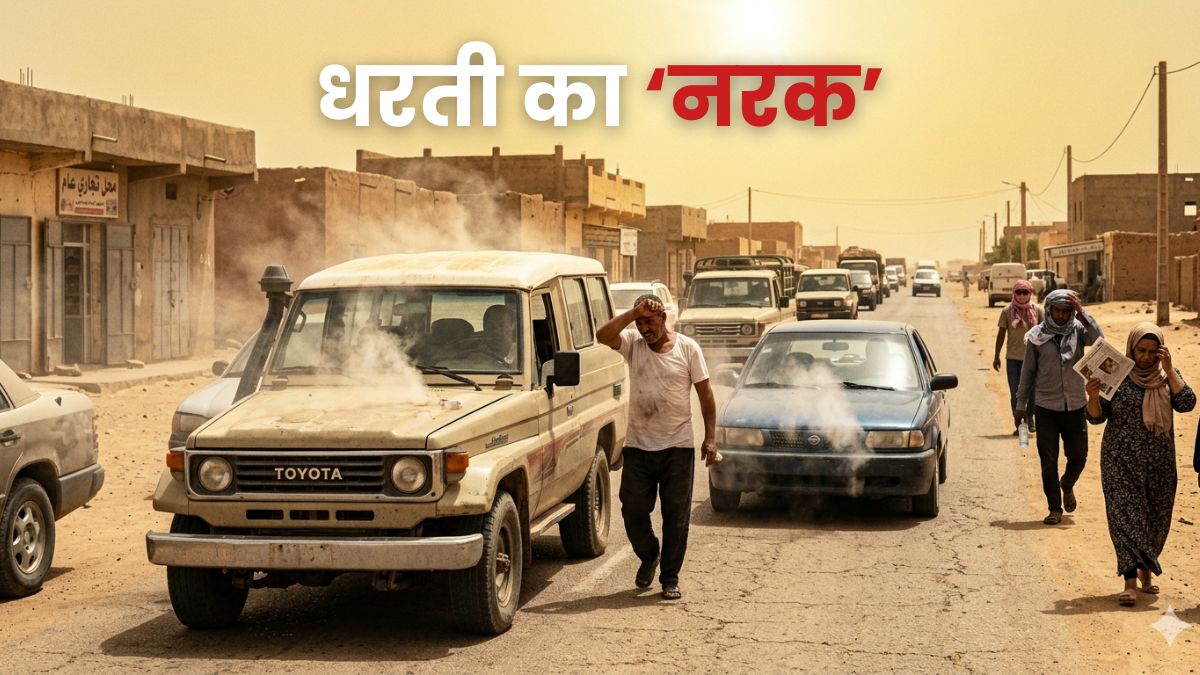 इंसान तो क्या गाड़ियां भी पिघल जाएं! दुनिया की वो जगहें जहां पड़ती है नरक जैसी गर्मी