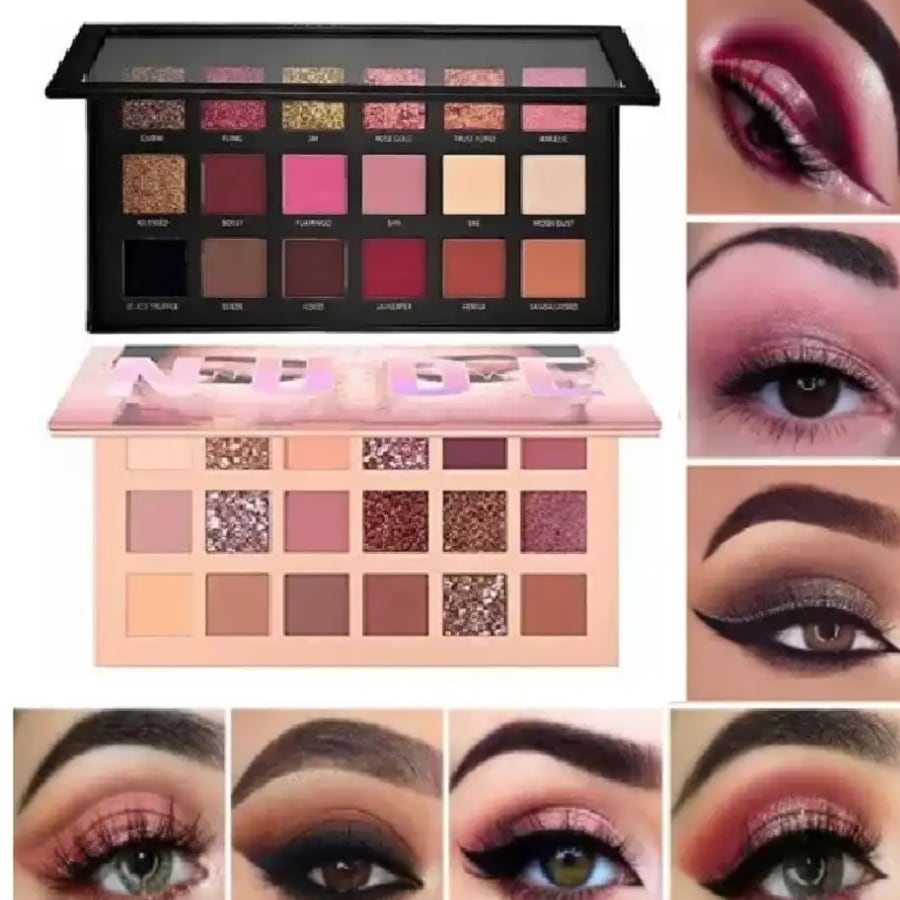 Click to buy SKINPLUS Nue Eye Shadow Palette and Rose Gold Eyeshadow 36 g (Multicolour)