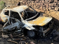 Man, Daughter Die After Getting Locked In Burning Car In Gujarat