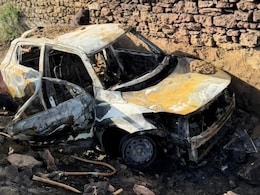 Man, Daughter Die After Getting Locked In Burning Car In Gujarat