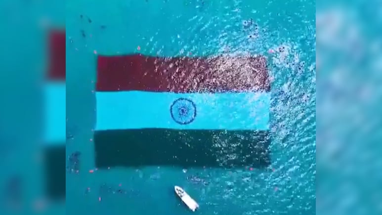 समंदर की गहराइयों में शान से लहराया तिरंगा! अंडमान ने बनाया गिनीज वर्ल्ड रिकॉर्ड, देखते रह गए चीन-पाकिस्तान
