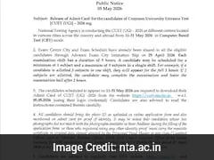 CUET UG 2026 Admit Card Out: Download Link, Steps And Exam Day Rules