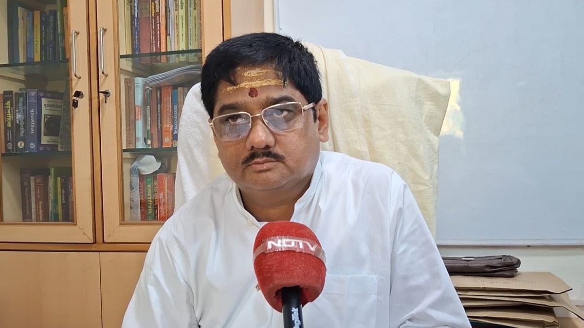 Subhash Pandey, astrology professor at the BHU