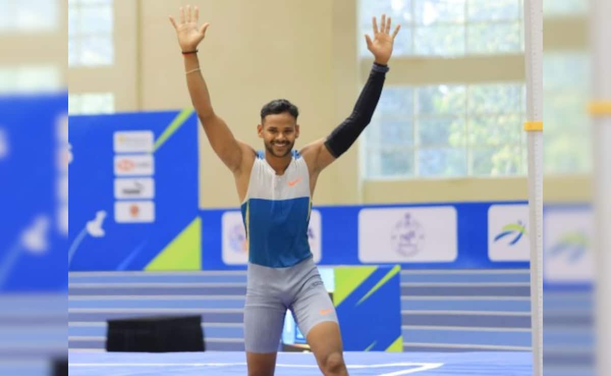 Kuldeep Kumar Sets National Pole Vault Record, Raises Bar To 5.41m