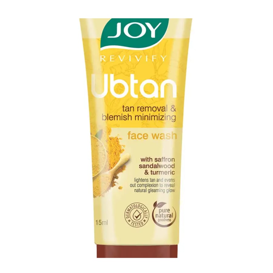 Click here to buy: Joy Ubtan Tan Removal Face Wash
