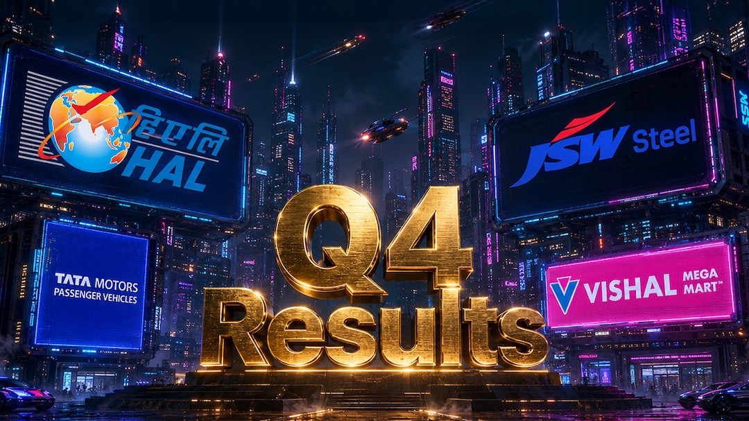 Q4 Results On May 14: HAL, Tata Motors PV,  JSW Steel, Vishal Mega Mart Among Others To Declare Results